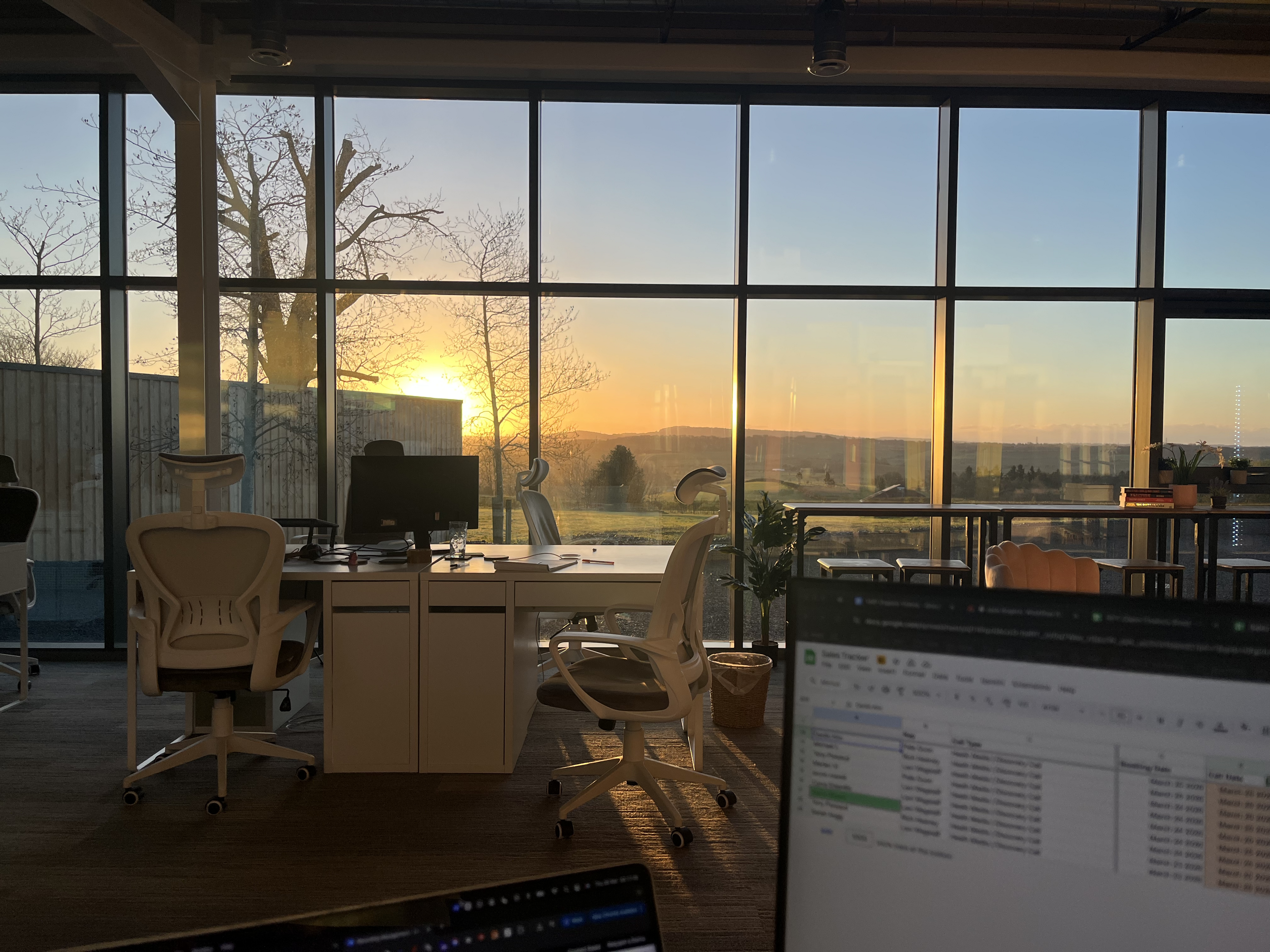 Inside the YMP office